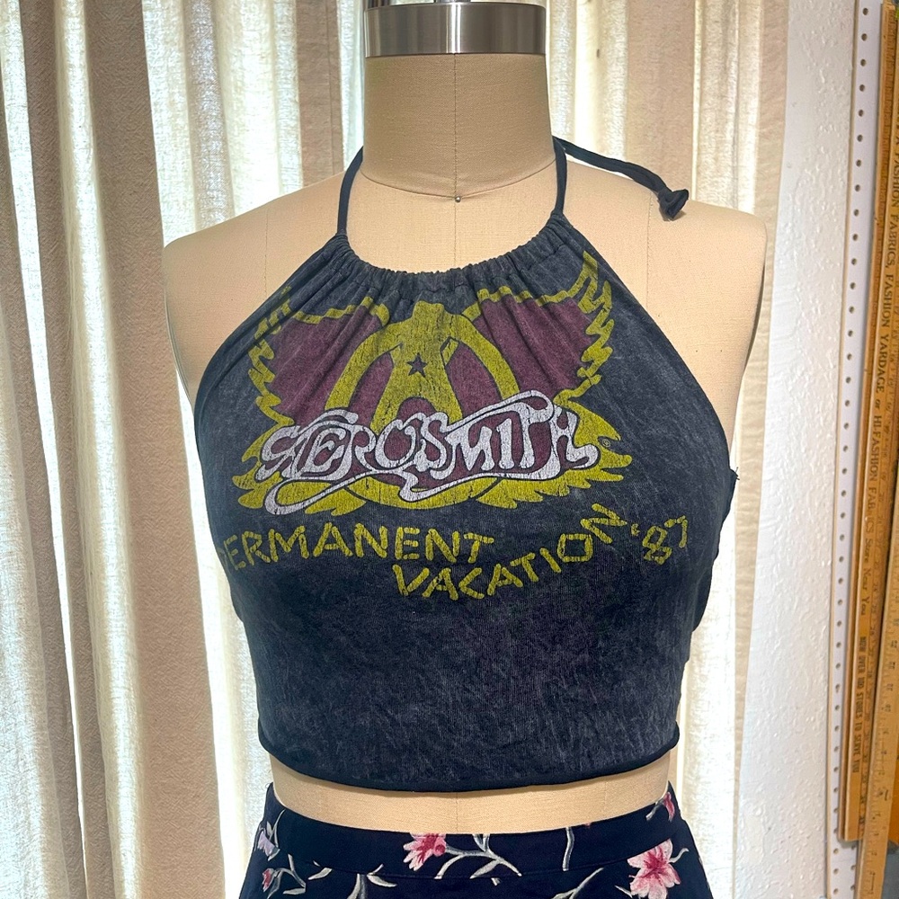 Aerosmith handmade halter